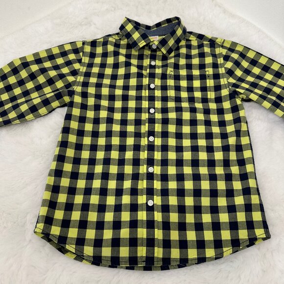 Gymboree Boys Long-Sleeve Button-Up Shirt - Picture 1 of 9